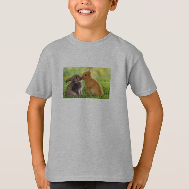 RABBIT PRINTED T-SHIRTS (Front)