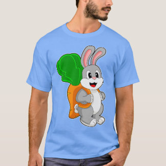 Rabbit Pupil Backpack School T-Shirt
