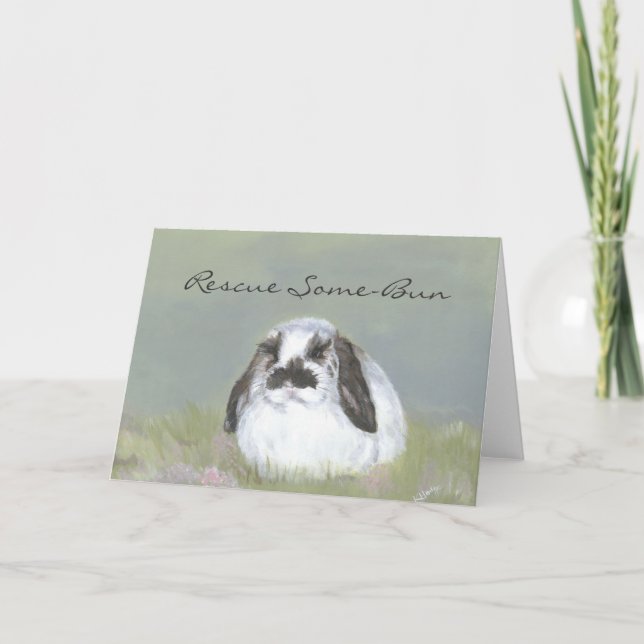 Rabbit Rescue Card (Front)