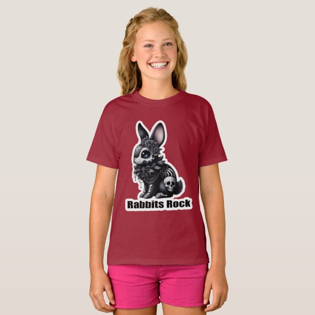 Rabbit Rock T-Shirt (Front Full)