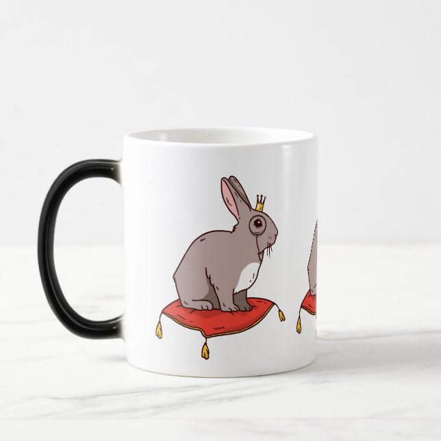 Rabbit Royalty Color Morph Mug (Left)