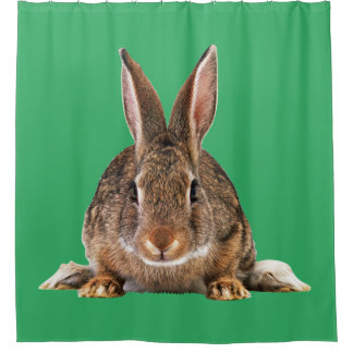 RABBIT SHOWER CURTAIN