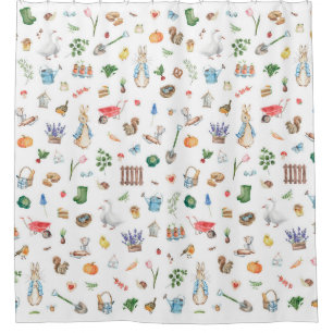 Rabbit Shower Curtain