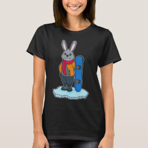 Rabbit Snowboard Winter sports T-Shirt
