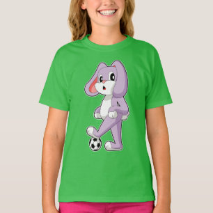 Rabbit Soccer player Soccer T-Shirt