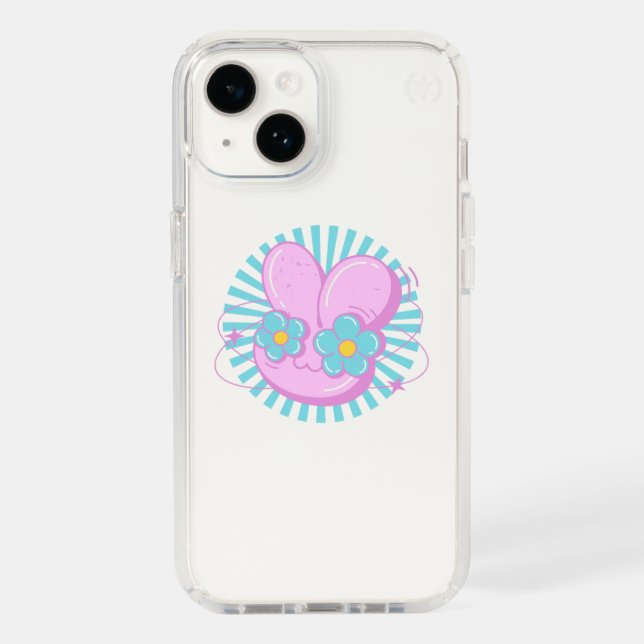 Rabbit Speck iPhone Case (Front)
