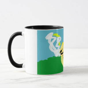 Rabbit spring mug