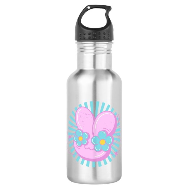 Rabbit Stainless Steel Water Bottle (Front)