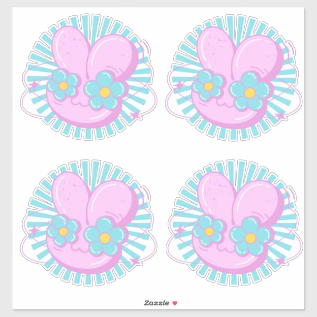 Rabbit Sticker (Sheet)