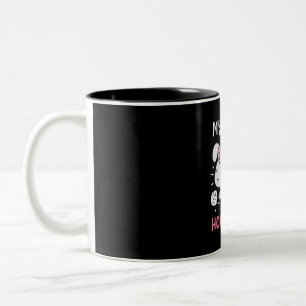 Rabbit Student Back To School Two-Tone Coffee Mug