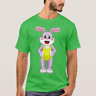 Rabbit Swimming Swim suit T-Shirt