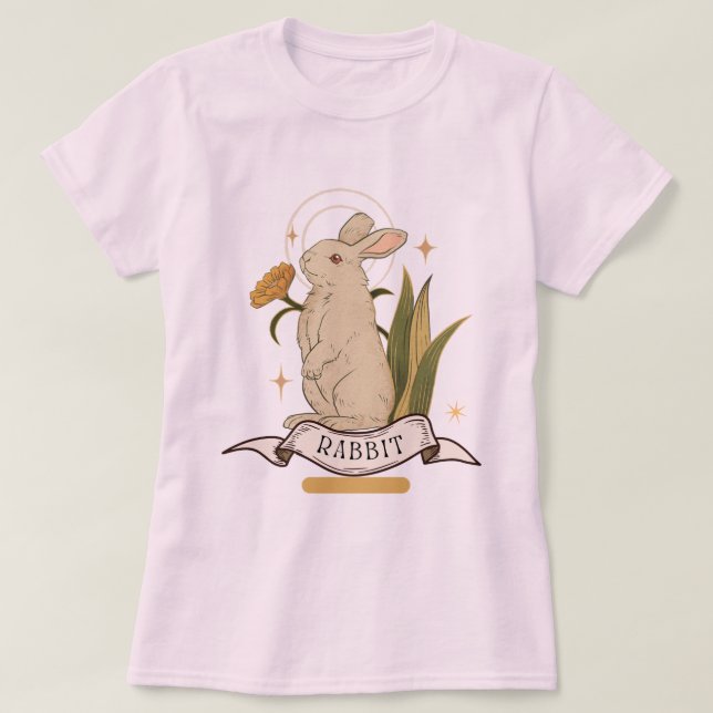 Rabbit T-Shirt (Design Front)