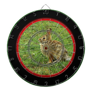 Rabbit Target Dartboard With Darts