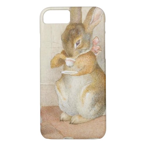 Rabbit Tea Party _ Beatrix Potter iPhone 87 Case