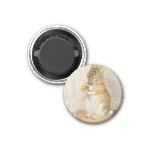 Rabbit Tea Party _ Beatrix Potter Magnet