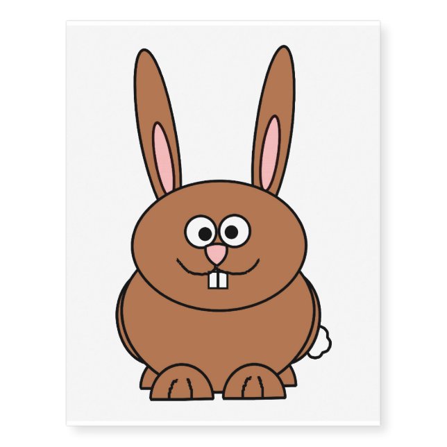 Rabbit Temporary Tattoo (Front)