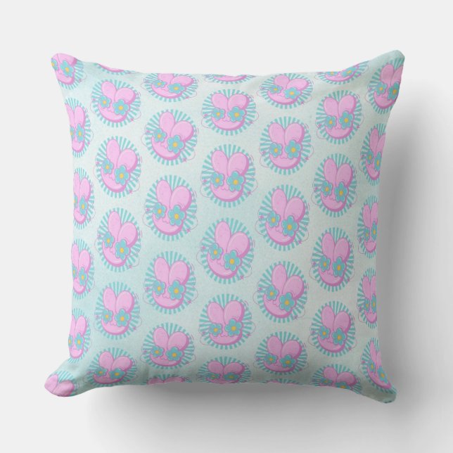 Rabbit Throw Pillow (Front)
