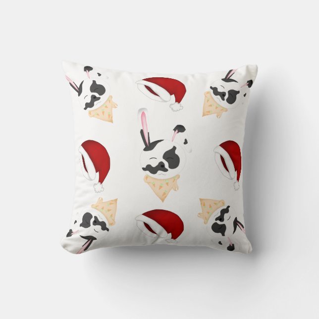 Rabbit Throw Pillow (Front)