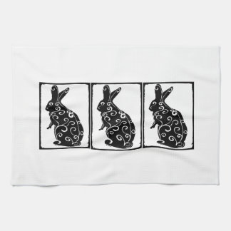rabbit towel