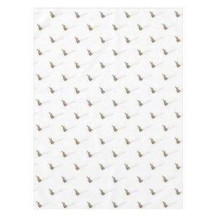 Rabbit tracks in the snow Christmas Tablecloth