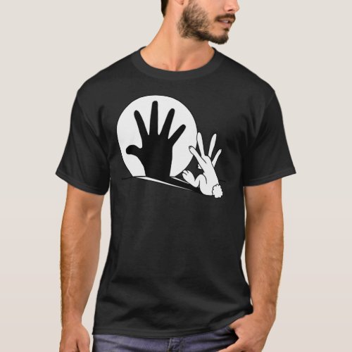 Rabbit Trek Hand Shadows Classic T_Shirt