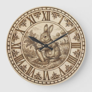 Rabbit Wall Clock