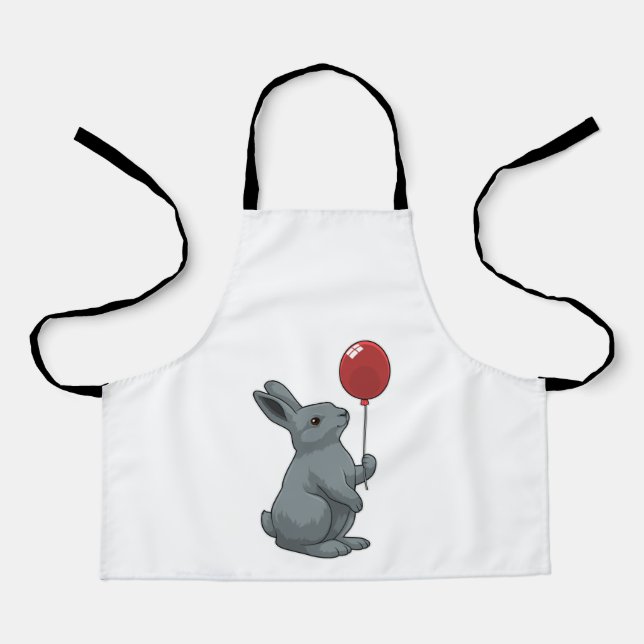 Rabbit with Balloon Apron (Front)