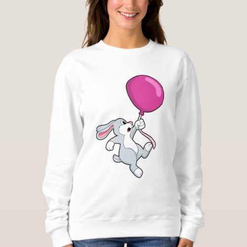 Rabbit with Balloon Sweatshirt