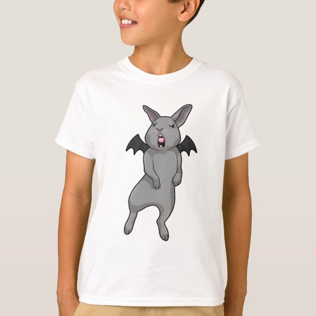Rabbit with Bat wing T-Shirt (Front)