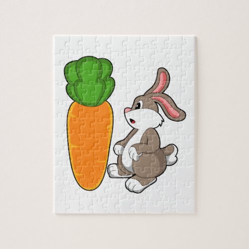 Rabbit with Carrot 2PNG Jigsaw Puzzle
