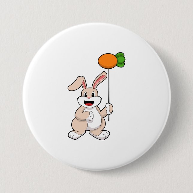 Rabbit with Carrot as Balloon.PNG Button (Front)