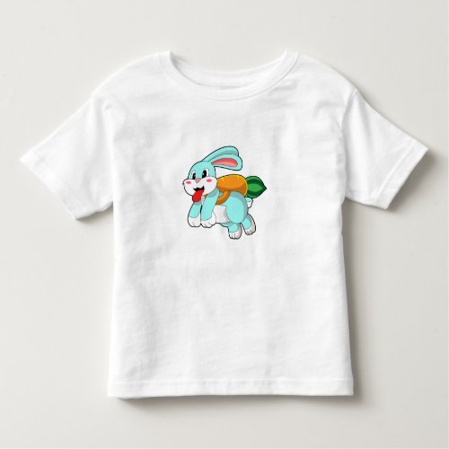 Rabbit with Carrot as Rocket Toddler T_shirt