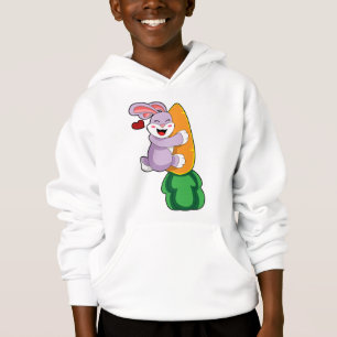 Rabbit with Carrot Hoodie