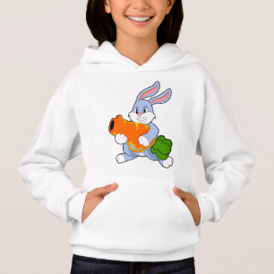 Rabbit with Carrot Hoodie