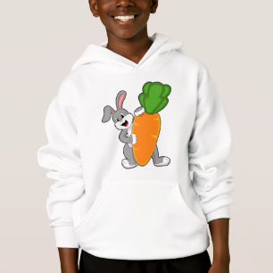 Rabbit with Carrot Hoodie