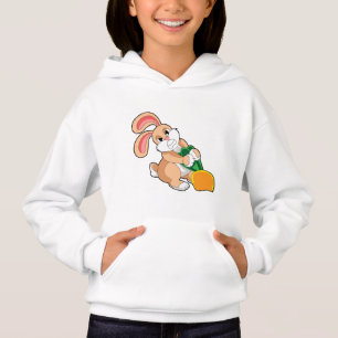 Rabbit with Carrot Hoodie