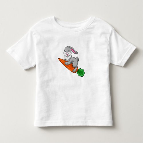 Rabbit with Carrot Toddler T_shirt