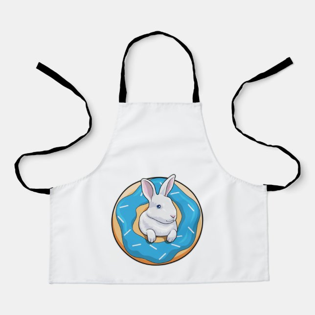 Rabbit with Donut Apron (Front)