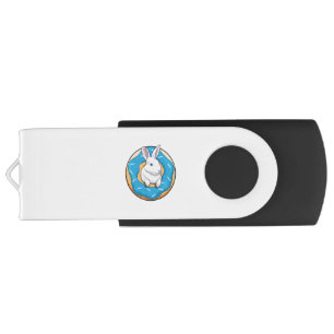 Rabbit with Donut Flash Drive