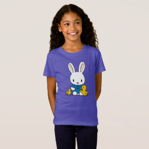 Rabbit with ducklings Cute Animals T-Shirt