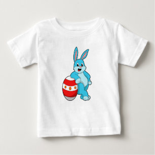 Rabbit with Easter egg Baby T-Shirt