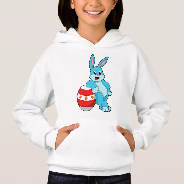 Rabbit with Easter egg Hoodie (Front)