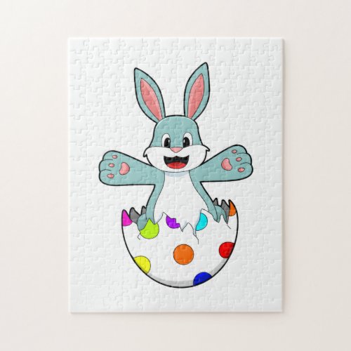 Rabbit with Egg Jigsaw Puzzle