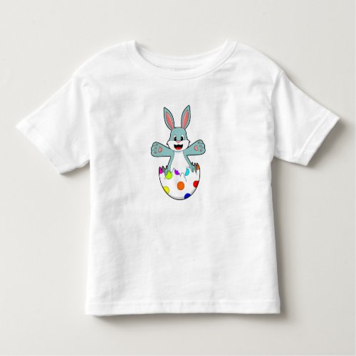 Rabbit with Egg Toddler T_shirt