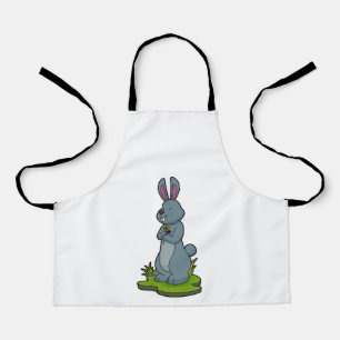 Rabbit with Flowers Apron