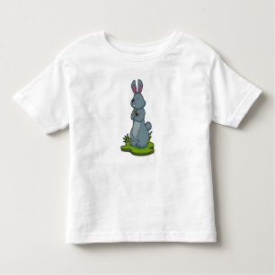 Rabbit with Flowers Toddler T-shirt
