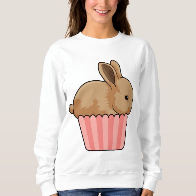 Rabbit with Muffin Sweatshirt (Front)