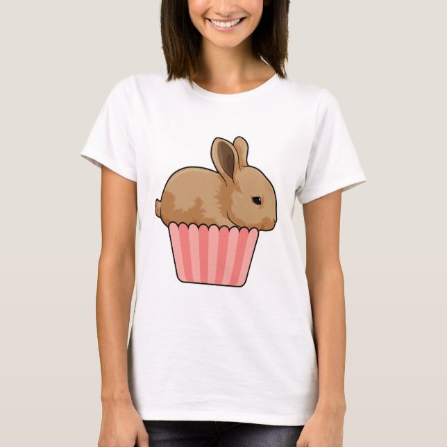 Rabbit with Muffin T-Shirt (Front)