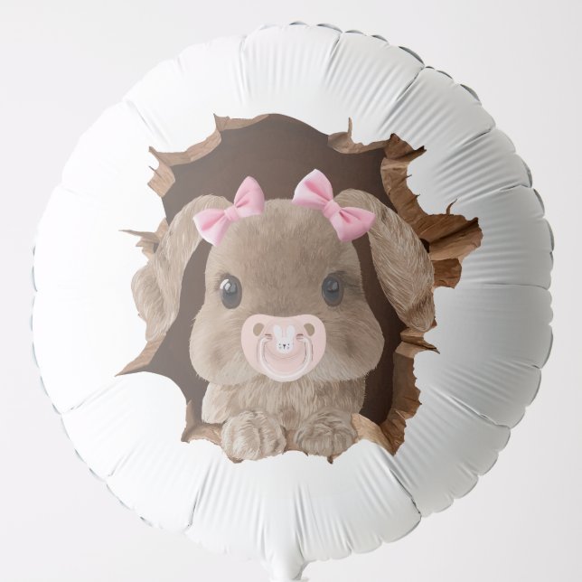 Rabbit with pracible balloon (Front)