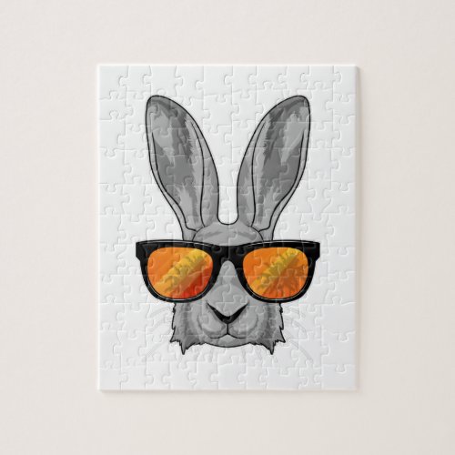 Rabbit with Sunglasses Jigsaw Puzzle